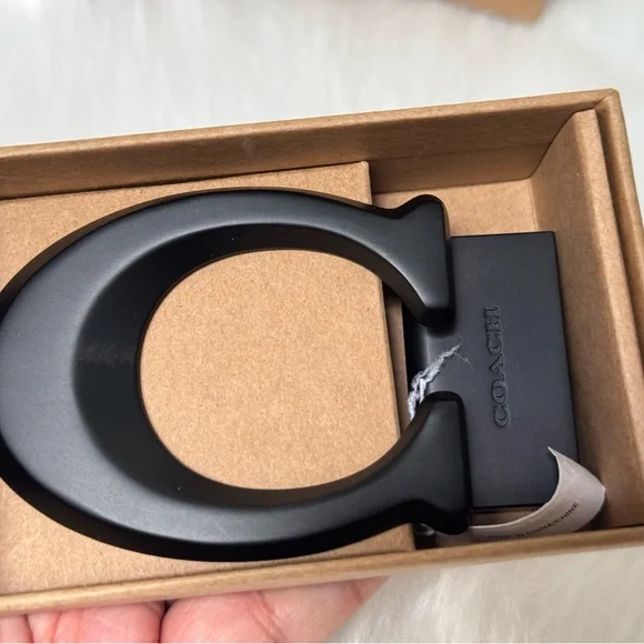 NEW Coach Boxed Sculpted Signature Belt Buckle CE864 - Picture 8 of 10